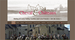 Desktop Screenshot of cheval-et-chateaux.com